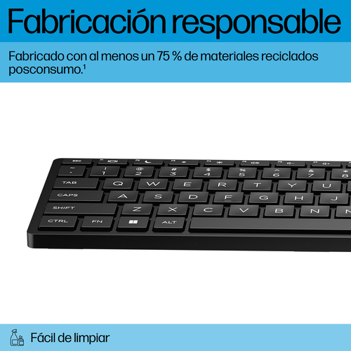 Miniatura 3 de Teclado HP 320K, Alambrico, USB, Ingles, Negro