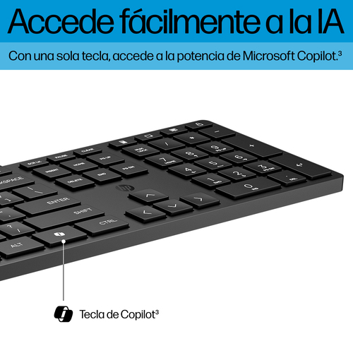 Miniatura 2 de Teclado HP 320K, Alambrico, USB, Ingles, Negro