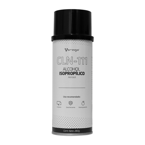 Miniatura 5 de ALCOHOL ISOPROPILICO AEROSOL VORAGO CLN-111, 280G PARA COMPONENTES ELECTRONICOS
