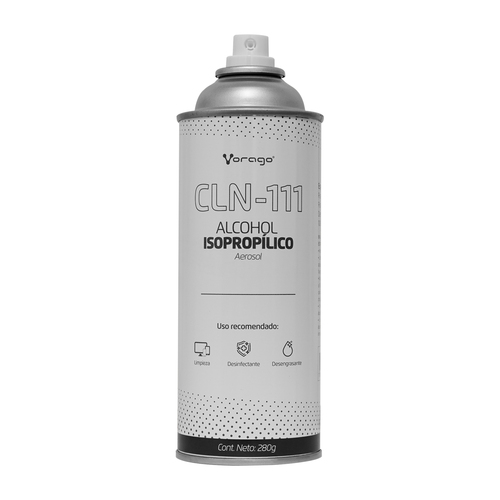 Miniatura 4 de ALCOHOL ISOPROPILICO AEROSOL VORAGO CLN-111, 280G PARA COMPONENTES ELECTRONICOS
