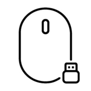 Miniatura 4 de Mouse de Viaje HP, Optico, Alambrico, USB, 1000 DPI, Negro