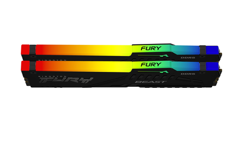 Miniatura 2 de Kit Memoria RAM Kingston FURY Beast RGB DDR5, 5600MHz, 16GB, 2x8GB, CL40, XMP