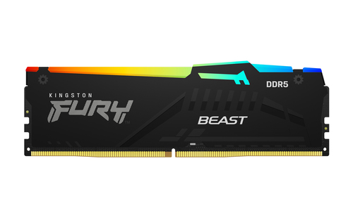 Miniatura 3 de Kit Memoria RAM Kingston FURY Beast RGB DDR5, 5600MHz, 16GB, 2x8GB, CL40, XMP