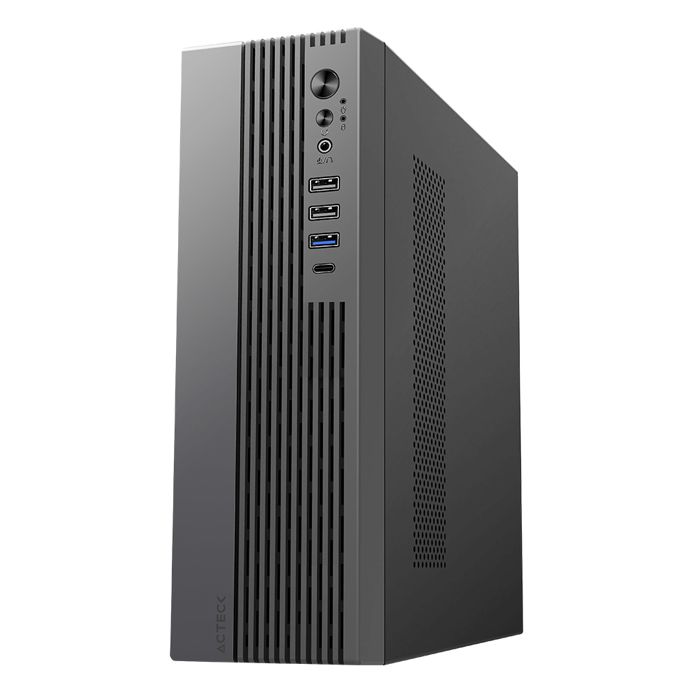 Miniatura 3 de Gabinete Acteck Slim Onex GS450, Mini-Tower, Micro-ATX, USB, Fuente de 400W, 1xVentilador, Negro