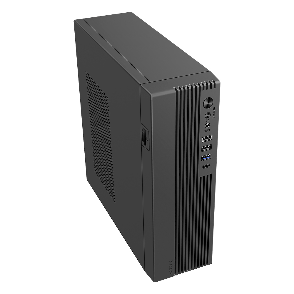 Miniatura 4 de Gabinete Acteck Slim Onex GS450, Mini-Tower, Micro-ATX, USB, Fuente de 400W, 1xVentilador, Negro