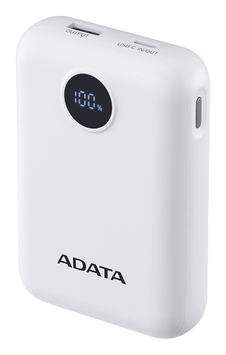 Miniatura 4 de Power Bank ADATA C100 10000 mAh, USB, Blanco
