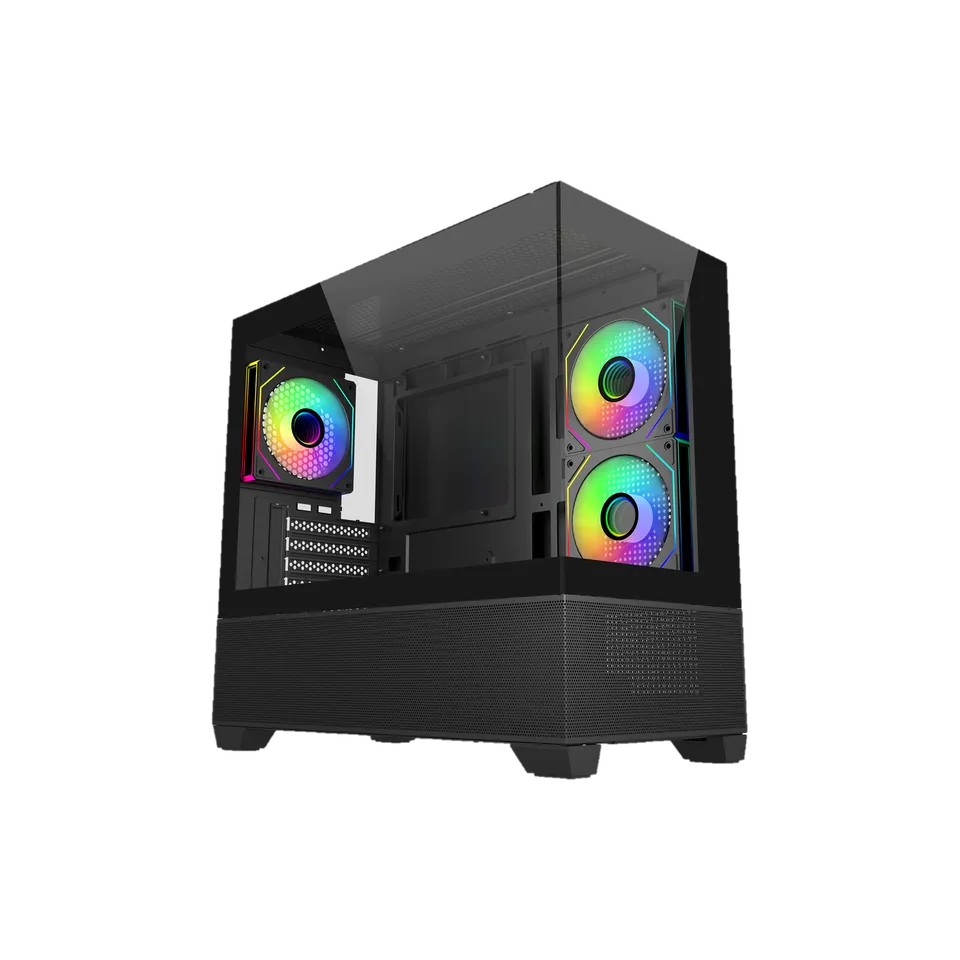 Gabinete Cooler Master ELITE 490, Soporta M-ATX, ITX, PSU-NO, Negro
