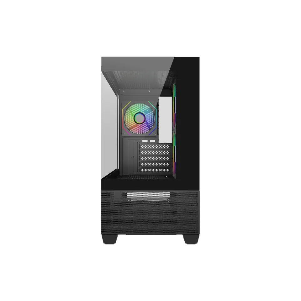 Miniatura 2 de Gabinete Cooler Master ELITE 490, Soporta M-ATX, ITX, PSU-NO, Negro