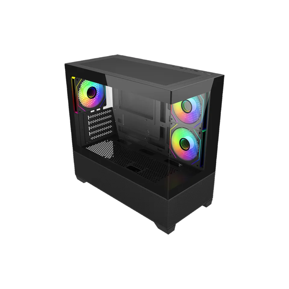 Miniatura 3 de Gabinete Cooler Master ELITE 490, Soporta M-ATX, ITX, PSU-NO, Negro