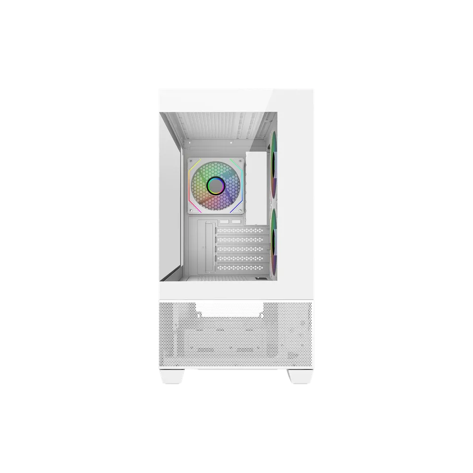Miniatura 2 de Gabinete Cooler Master ELITE 490, Soporta M-ATX, ITX, PSU-NO, Blanco