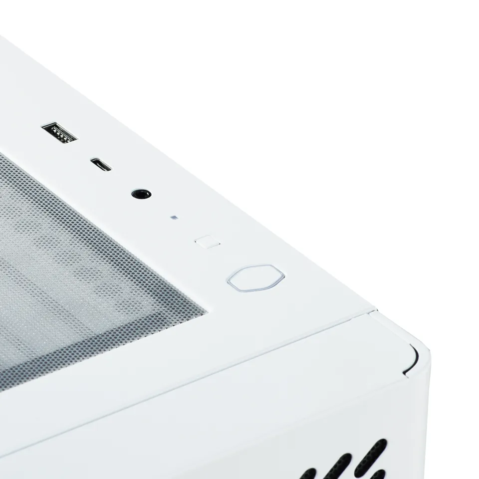 Miniatura 2 de Gabinete Cooler Master Elite 502/502 Lite, Soporta, ITX/M-ATX/ATX/E-ATX, PSU NO, Blanco