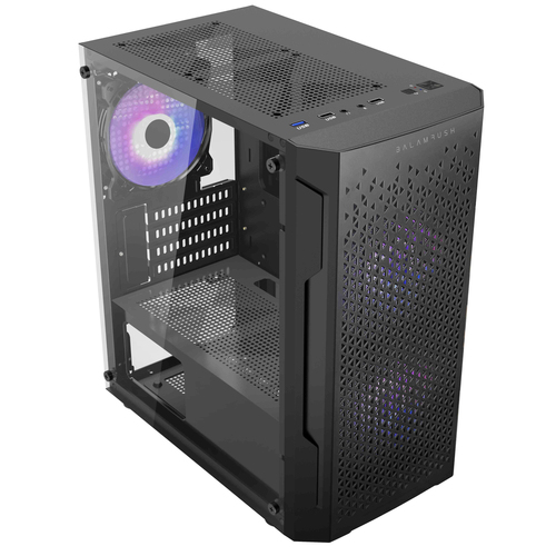 Miniatura 2 de Gabinete Balam Rush artic GI725 Negro-Gris, Midi Tower, Micro ATX, Mini-ITX, Ventana lateral, Negro