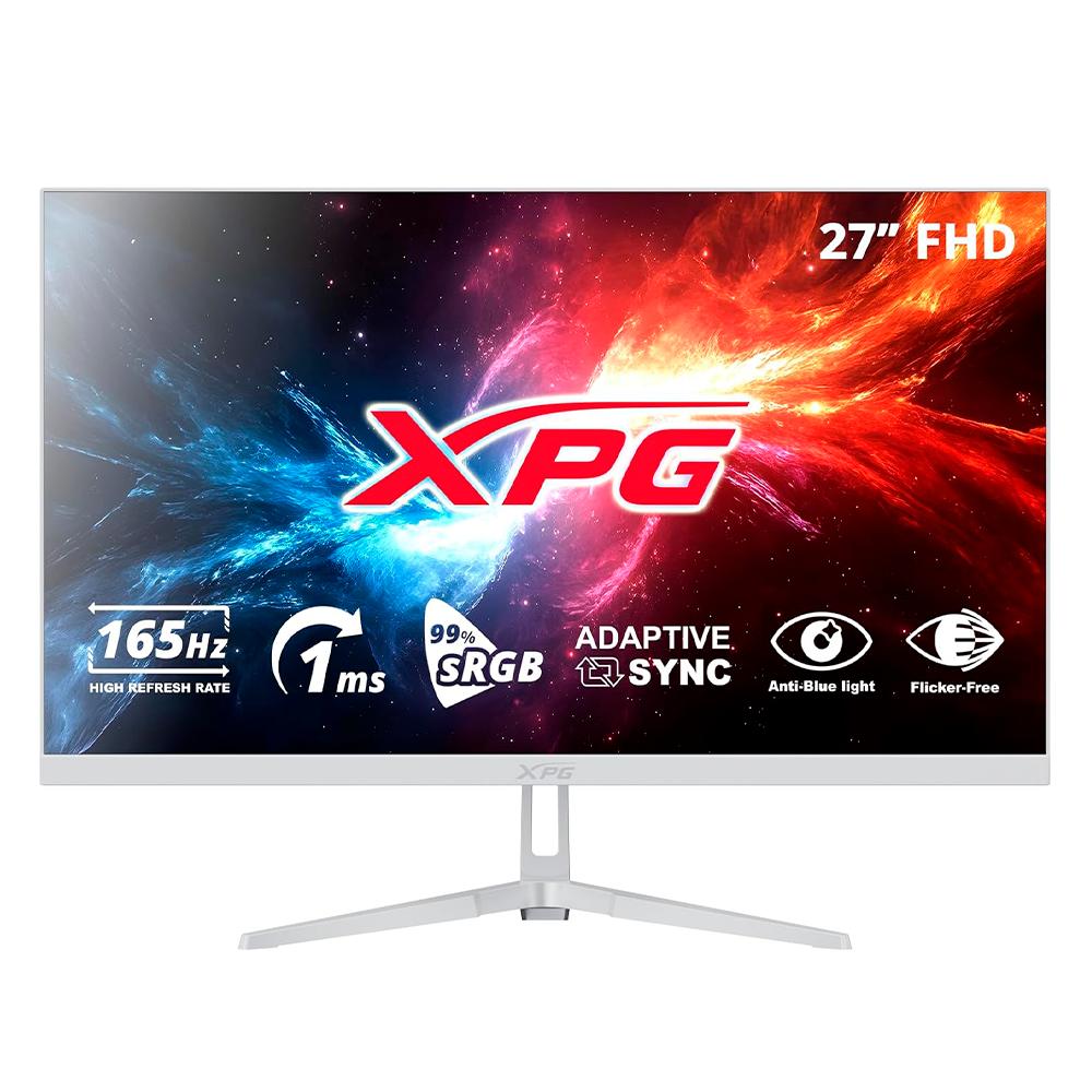 Monitor Gamer XPG RIFT R27F6 LCD 27, 1920x1080 Full HD, FreeSync, 165Hz, HDMI/DP, Blanco