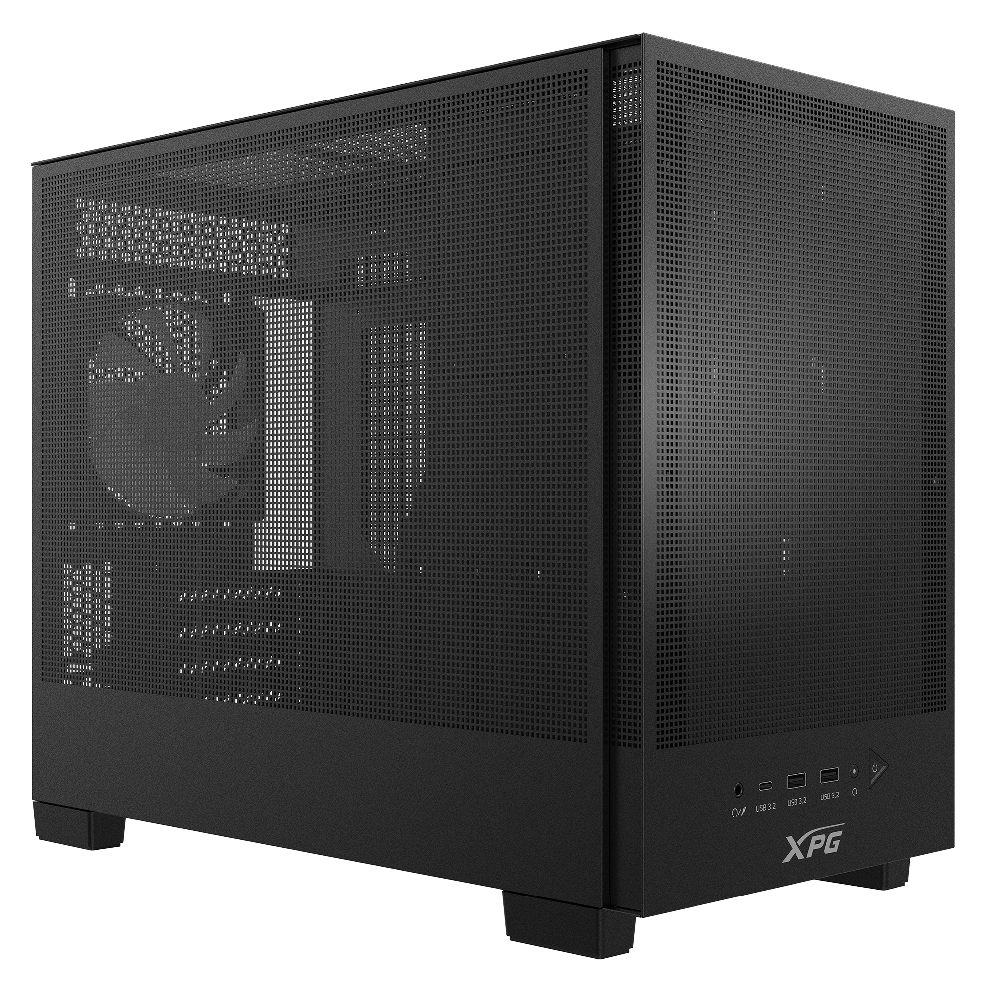Gabinete XPG Valor Mesh Nano, Mid-Tower, Micro-ATX, No Fuente, Negro.