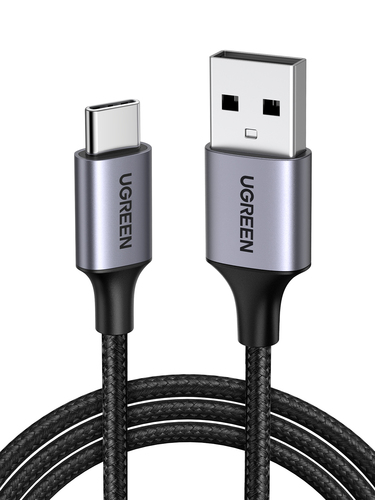 Miniatura 5 de Cable USB Ugreen 60126 USB C a USB A, 480 Mbit/s, Negro, Gris