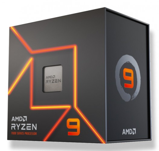 Procesador AMD Ryzen 9 7900 Socket AM5, 3.7 GHz, max. 5.4 GHz, Cache 64 MB, Graficos Si