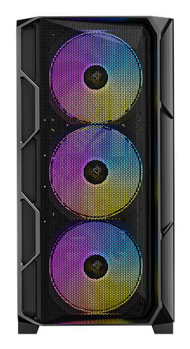 Miniatura 3 de Gabinete Antec AX-1000 ARGB Midi Tower, Vent. 3x 140 mm, Vent. 1x 140 mm, Negro