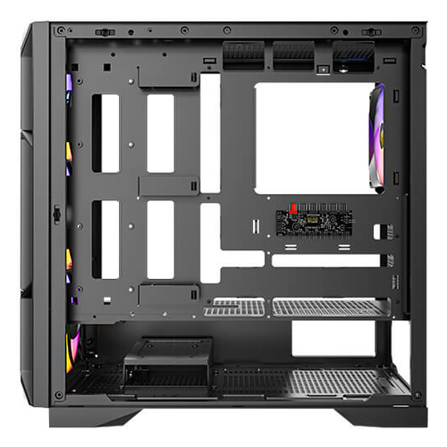Miniatura 5 de Gabinete Antec AX-1000 ARGB Midi Tower, Vent. 3x 140 mm, Vent. 1x 140 mm, Negro