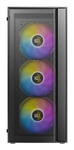 Miniatura 4 de Gabinete Antec AX65 ARGB Midi Tower, PSU No, Vent. 3x 120 mm, Vent. 1x 120 mm, Negro