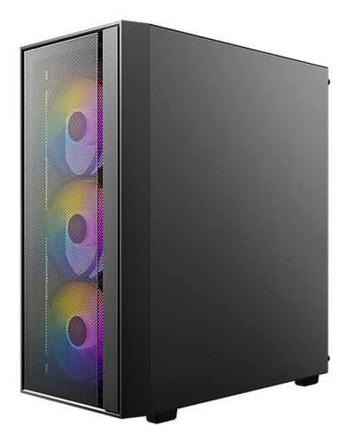 Miniatura 3 de Gabinete Antec AX65 ARGB Midi Tower, PSU No, Vent. 3x 120 mm, Vent. 1x 120 mm, Negro
