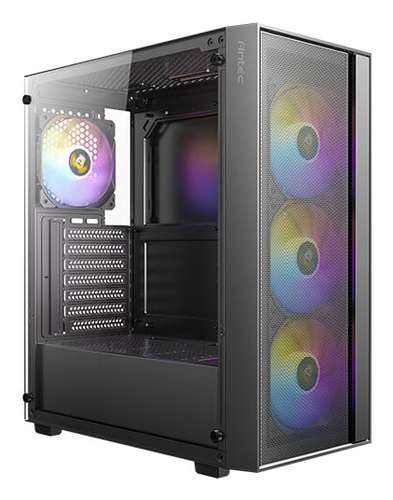 Miniatura 2 de Gabinete Antec AX65 ARGB Midi Tower, PSU No, Vent. 3x 120 mm, Vent. 1x 120 mm, Negro