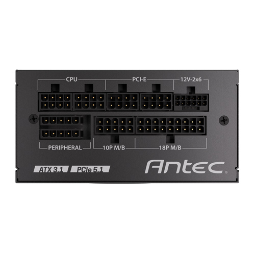 Miniatura 5 de Fuente De Poder Antec SF850X, 850 , 80 Gold, Full modular, SFX, Negro