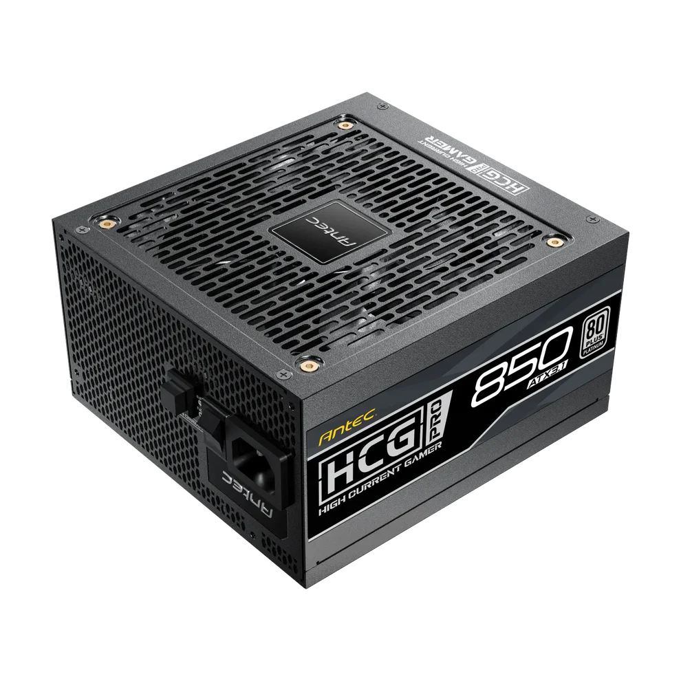 Fuente De Poder Antec HCG850, PRO PLATINUM, ATX3.1, 850W, 80 Platinum, Fully Modular, PCIe