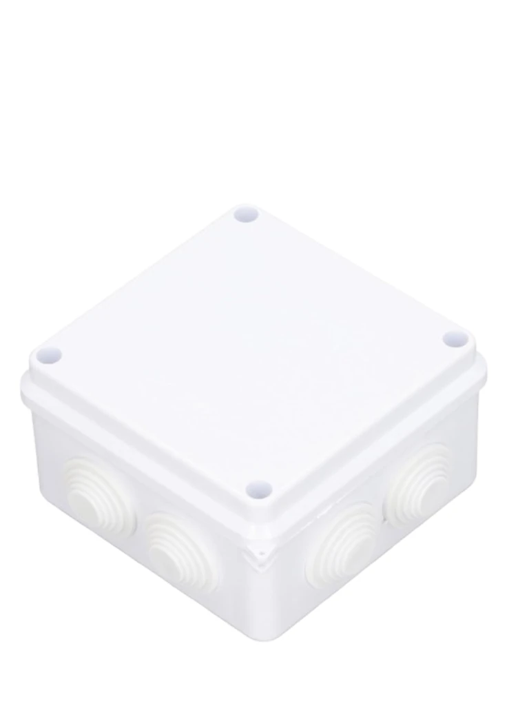 Caja de Conexiones Saxxon, 7 Entradas, 100x100x70mm, IP55