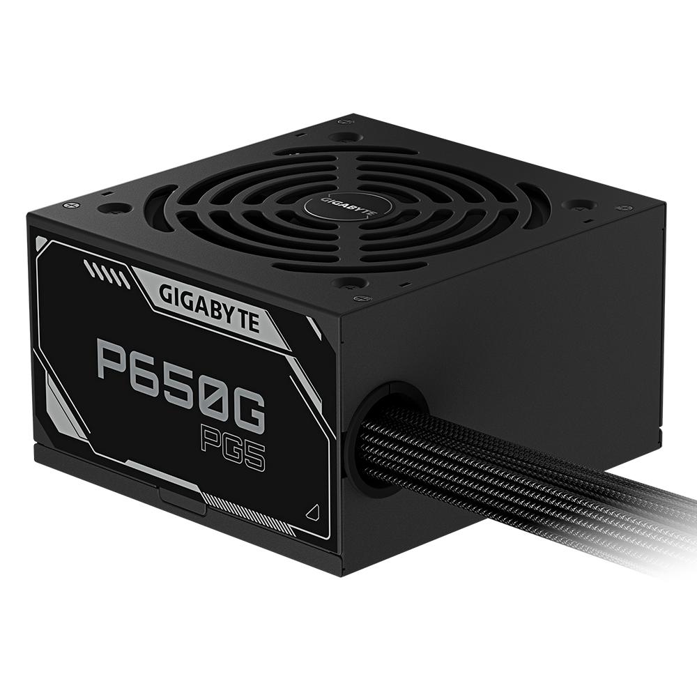 Fuente de Poder Gigabyte GP-P650G PG5 80 PLUS Gold ATX, 24-pin ATX, 12VHPWR, 120mm, 650W