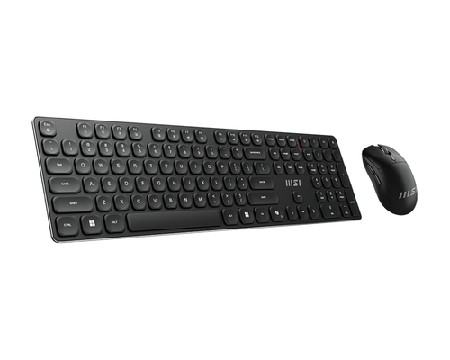 Miniatura 4 de Kit Teclado y Mouse MSI FORGE FORGE K210 WIRELESS, Mecanico, Inalambrico, 1600 DPI, Negro