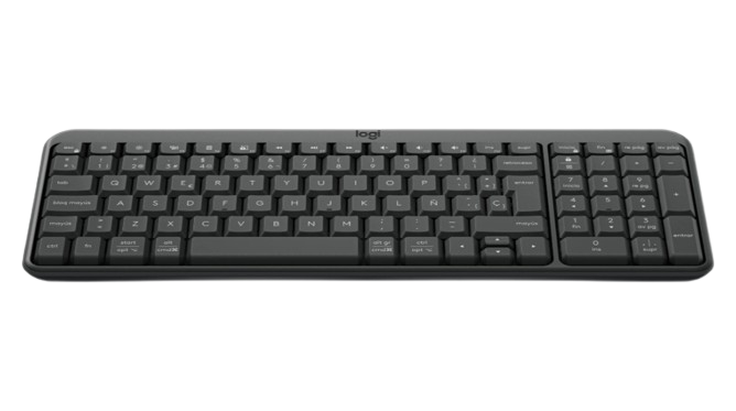 Miniatura 5 de Teclado Logitech K250, Inalambrico, Bluetooth, Negro, Espanol