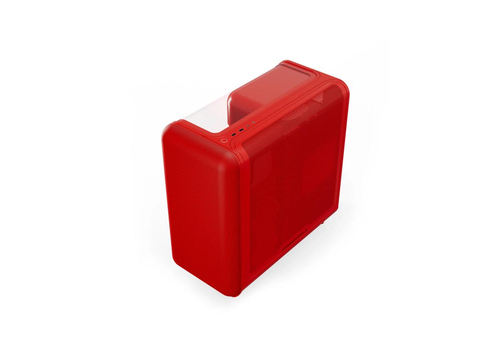 Miniatura 2 de Gabinete Hyte X50, Midi-Tower, ATX/EATX/Micro-ATX/Mini-ITX, USB 3.0, sin Fuente, sin Vent Instalados, Rojo Cereza