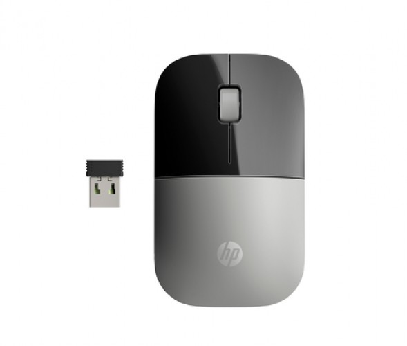 Mouse HP Mouse Inalambrico Z3700 , Plata