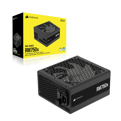 Miniatura 2 de Fuente De Poder CORSAIR RM750x, 750W, 80 Plus Gold, Full-Modular, ATX 3.1, Negro