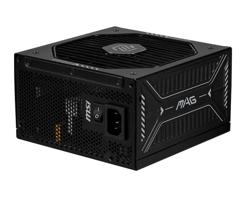 Fuente de Poder MSI MAG A850GLS PCIE5, 850W, 80 PLUS Gold, Full Modular, 24-pin ATX, Negro