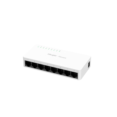 Miniatura 5 de Switch Ruijie Networks RG-ES08F No administrado, RJ-45 8, Fast Ethernet (10/100), Blanco