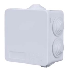 Caja de Conexiones Saxxon, 7 entradas, 85x85x50mm, IP55