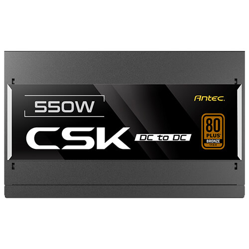 Miniatura 3 de Fuente De Poder Antec CSK 550W, 80 PLUS BRONZE, Negro