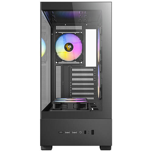 Miniatura 3 de Gabinete Antec CX705 ARGB Midi Tower, 5x Ventiladores, USB-C 3.2, Negro