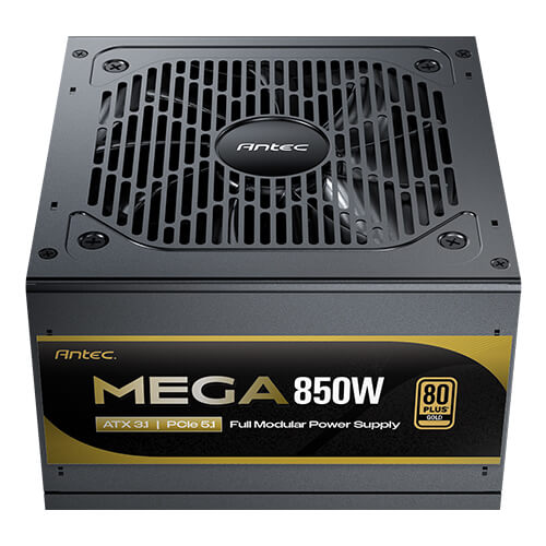 Miniatura 3 de Fuente De Poder Antec MEGA 850W, 80 PLUS GOLD, FULL MODULAR ATX 3.1, PCIE 5.1, Negro