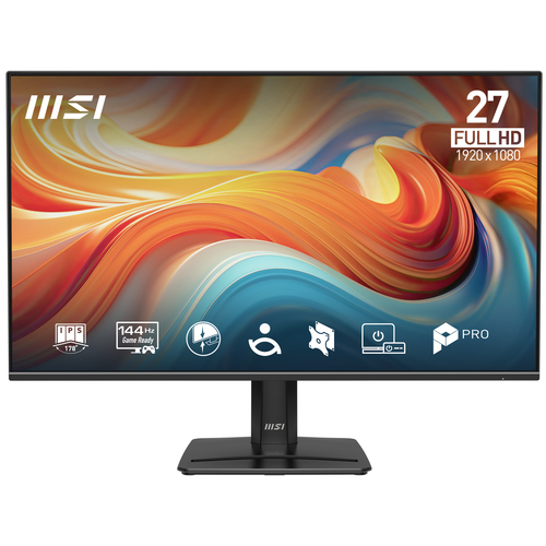 Monitor MSI Pro MP271 E14A LCD, 27, Full HD, IPS, 144 Hz, 4 ms, FreeSync, Negro