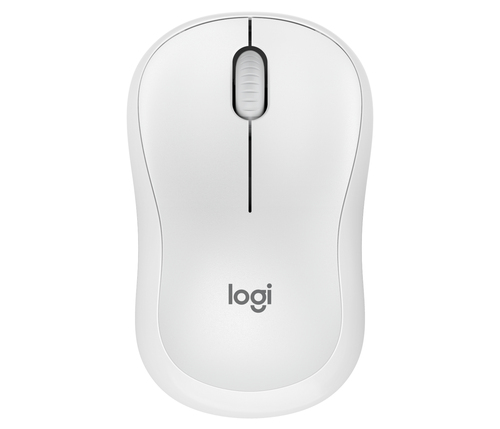 Miniatura 2 de Mouse Logitech M240 Silent Optico, 3 Botones, 4000 DPI, RF inalambrico + bluetooth, 10 m, Blanco
