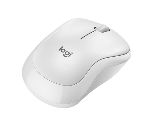 Miniatura 3 de Mouse Logitech M240 Silent Optico, 3 Botones, 4000 DPI, RF inalambrico + bluetooth, 10 m, Blanco