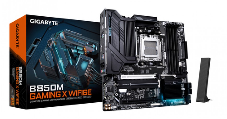 Tarjeta madre GIGABYTE B850M GAMING X WIFI6E Socket AM5, 4 DDR5-SDRAM, Wifi