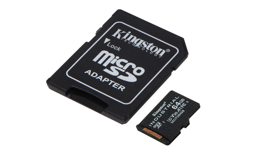 Miniatura 5 de Memoria MICROSDXC Kingston Technology Industrial 64 GB, Velocidad 100 MB/s, Clase 10