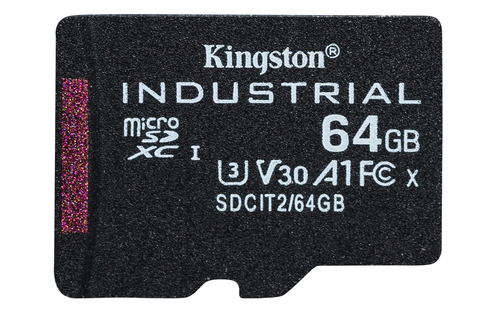 Miniatura 4 de Memoria MICROSDXC Kingston Technology Industrial 64 GB, Velocidad 100 MB/s, Clase 10