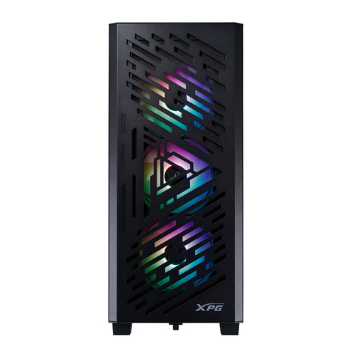 Gabinete XPG LANDER 501 Midi Tower, Vent. 3x 120 mm, Vent. 1x 120 mm, Negro