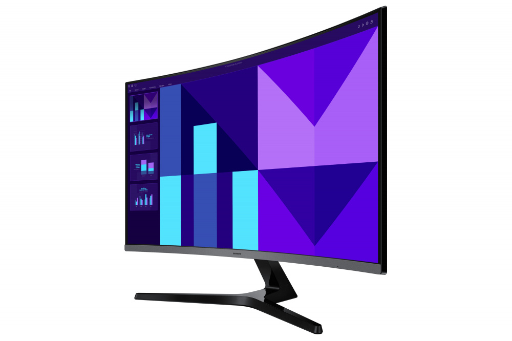 Miniatura 3 de Monitor Curvo Samsung Essential S3 S39GD LCD 32, 1920x1080 Full HD, 100Hz, HDMI, Negro