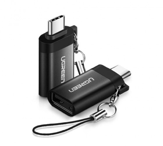 Adaptador Ugreen 50283 USB-C a USB-A, 5Gbps, Negro