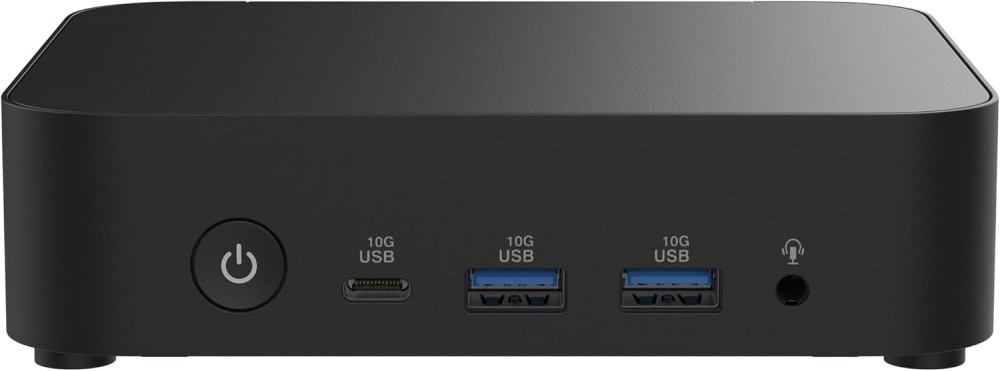 Asus Nuc 14 Essential, Intel N250, Hasta 3.80ghz, 1x DDR5 SODIMM, 1x M.2, HDMI/DP, Negro (NO incluye RAM ni HDD/SSD)